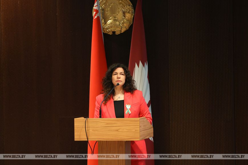 Ірына Акуловіч на прэзентацыі кнігі «Цитадели мужества»: Кожны беларус гэта і ёсць цытадэль мужнасці